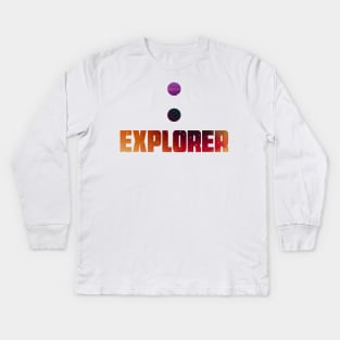 Mighty Boosh Colon Explorer by Eye Voodoo Kids Long Sleeve T-Shirt